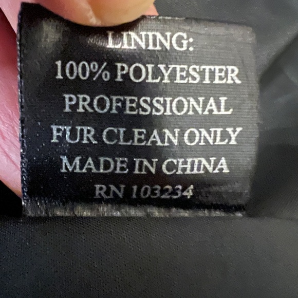 Adrienne Landau Rabbitt Fur Coat - Picture 4 of 4